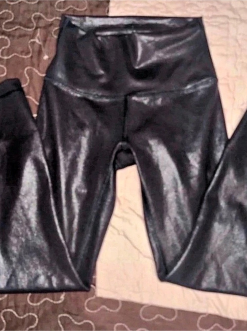 lululemon Wunder Train High-Rise Tight *Foil Black Leggings Size 2